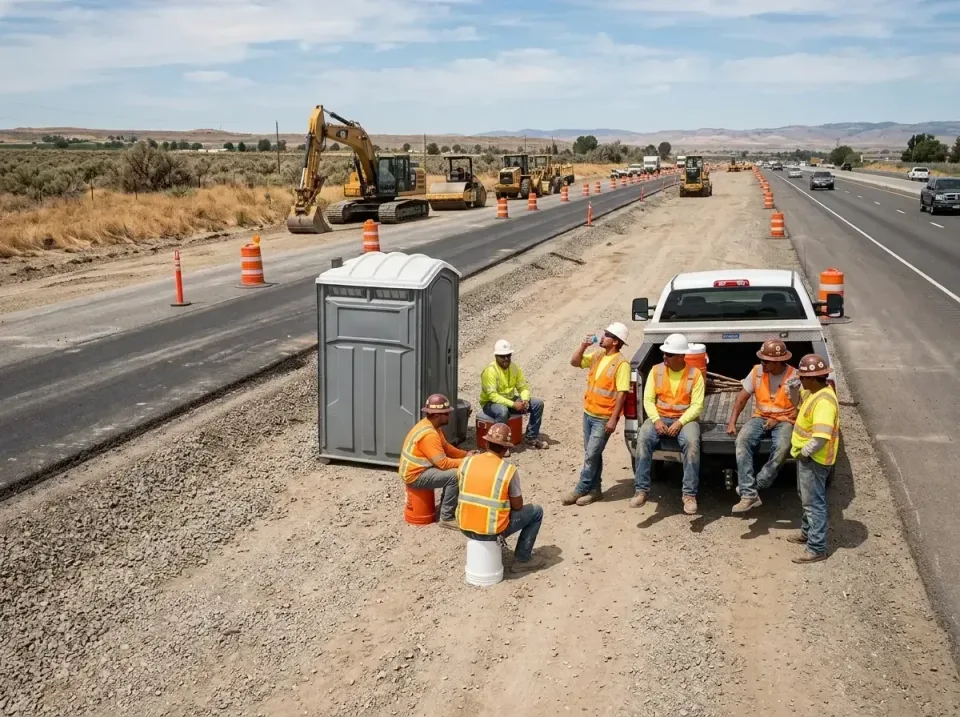 highway-road-construction-crew-007 — frequently asked questions, Porta Potty and Restroom Rentals in Flora Vista, NM